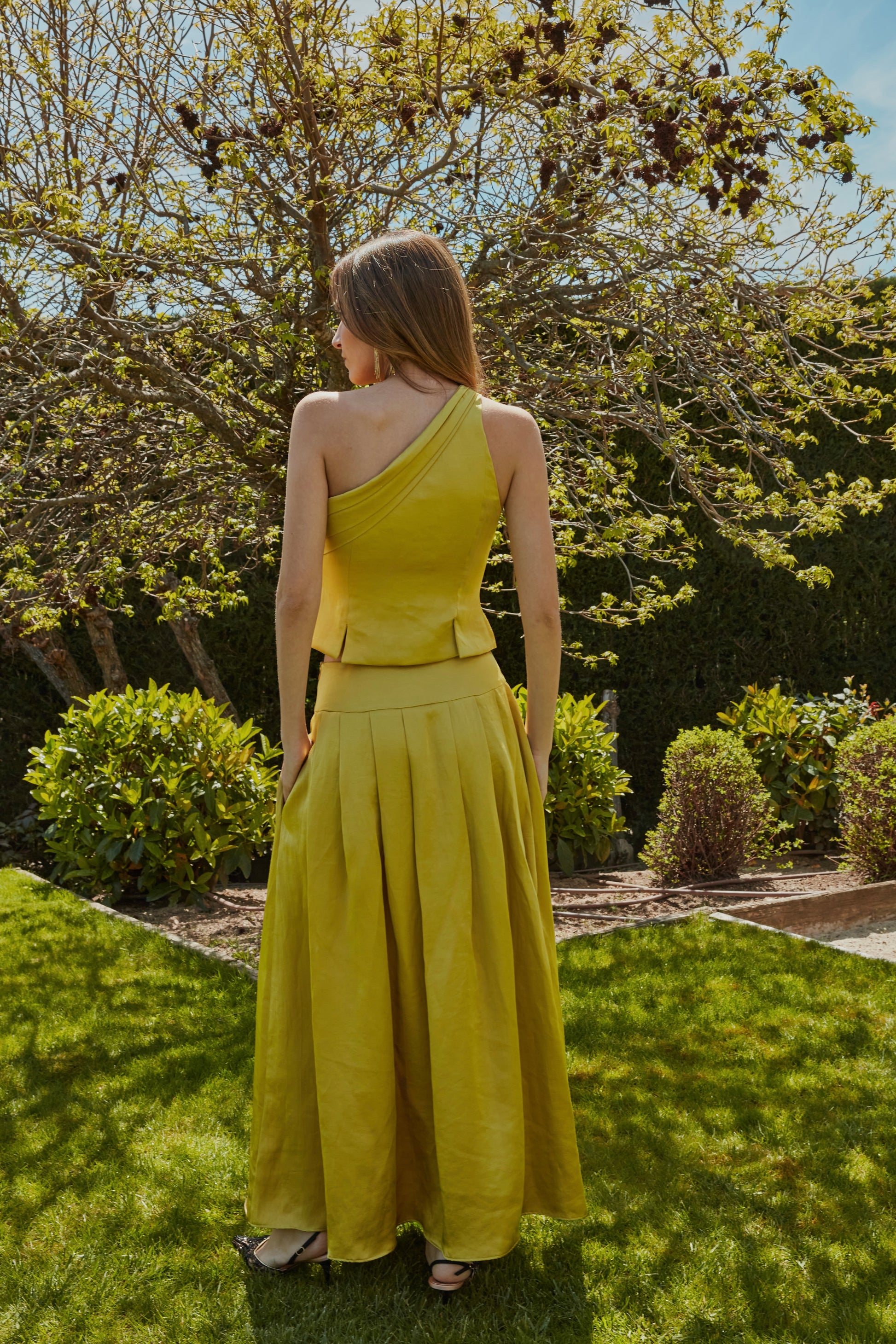 Falda María Aceite  BAJO PEDIDO