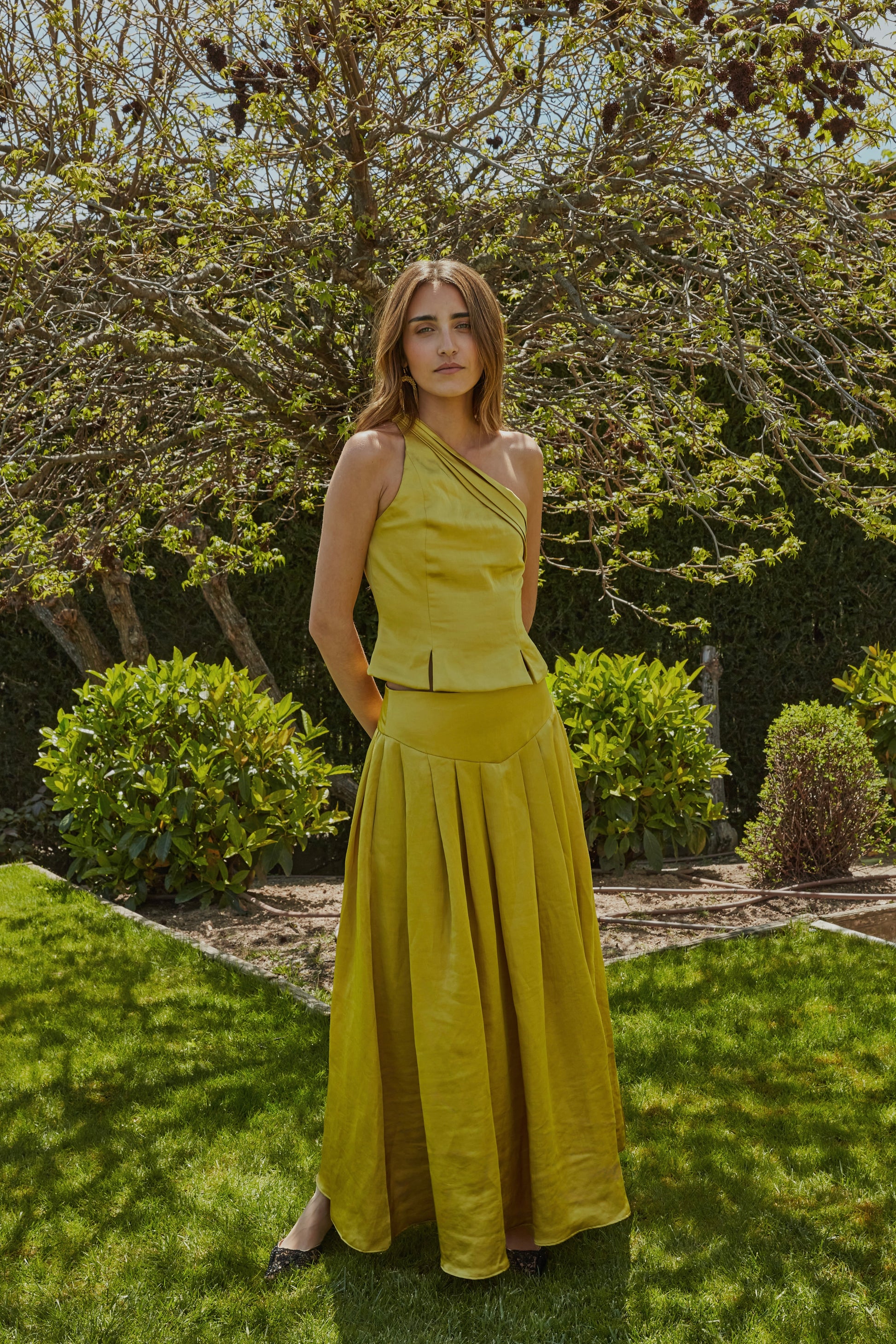 Falda María Aceite  BAJO PEDIDO