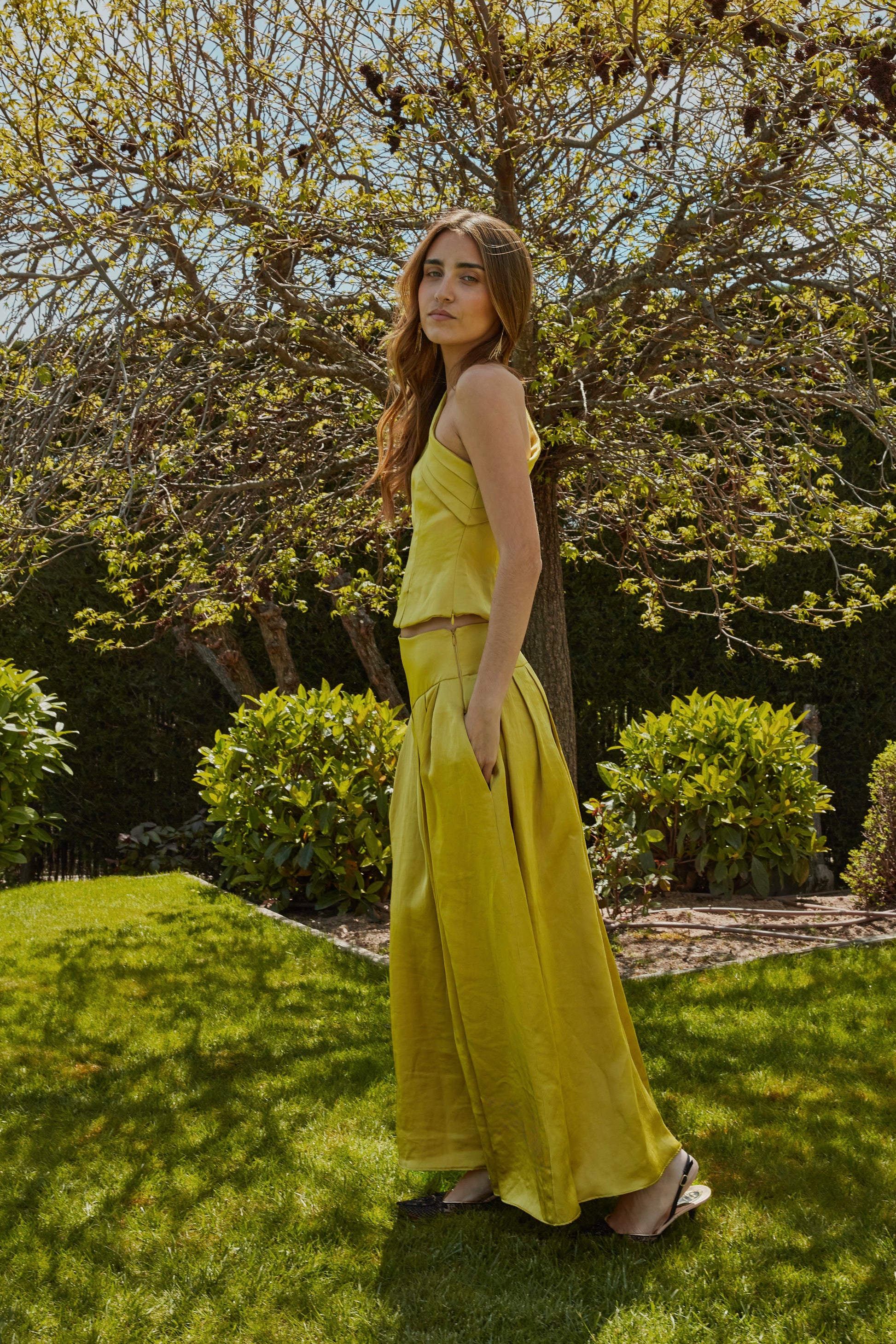 Falda María Aceite  BAJO PEDIDO